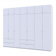Шкаф для одежды Doros Лукас 3+4ДСП 2400х3000х500 мм белый / белый
