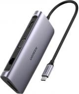 Док-станція UGREEN USB 3.0 Type-C - USB 3.0x3/HDMI/VGA/TRS/RJ45/SD&TF/PD Ugreen CM179 (40873)