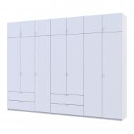 Шкаф для одежды Doros Лукас 3+4ДСП 2400х3150х500 мм белый / белый Шкаф для одежды Doros Лукас 3+4ДСП 2400х3150х500 мм белый / белый