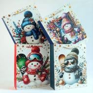 Пакет подарочный Зимние приключения 26x32x10 см Гулівер Країна