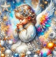 Набір для творчості GoToArt зі стразами на підрамнику 5D Хай збудуться мрії 25x25 см 177326