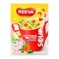 Крем-суп REEVA Овощной со вкусом овощей с крутонами 17 г