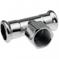 Тройник KAN с внутренней резьбой Steel 76,1хRp3/4х76,1