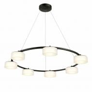 Люстра підвісна LIGHT SET DUSHA MS241-Y7 7x12 Вт GX53 чорний/молочний