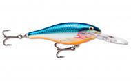 Воблер Rapala SHAD RAP 8 г 70 мм silver blue