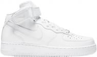 Кроссовки женские демисезонные Nike WMNS AIR FORCE 1 07 MID DD9625-100 р.37,5 белые