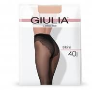 Колготки женские Giulia BIKINI 40 р. 5XL карамель