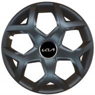 Колпак для колес SJS Kia NEW 435 R16" 4 шт. черный (110077)