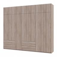 Шкаф для одежды Doros Лукас 3+4ДСП 2400х2800х500 мм дуб сонома / дуб сонома