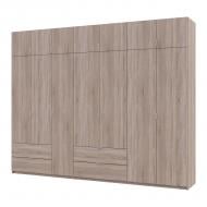 Шафа для одягу Doros Лукас 3+4ДСП 2400х3000х500 мм дуб сонома / дуб сонома Шафа для одягу Doros Лукас 3+4ДСП 2400х3000х500 мм дуб сонома / дуб сонома