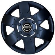 Ковпак для коліс SJS Nissan 413 R16" 4 шт. чорний (110781)
