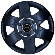 Колпак для колес SJS Nissan NEW 413 R16" 4 шт. черный (111012)
