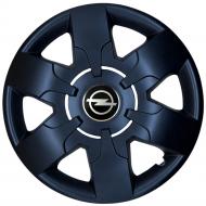 Колпак для колес SJS Opel 413 R16" 4 шт. черный (110782)