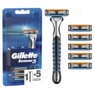 Станок для бритья Gillette Sensor3 + 6 сменных картриджей
