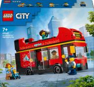 Конструктор LEGO City Червоний двоповерховий екскурсійний автобус 60407