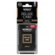 Ароматизатор подвесной Nowax Delux Card Gold NX07731 6 мл