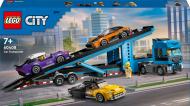 Конструктор LEGO City Грузовик-транспортер со спортивными авто 60408