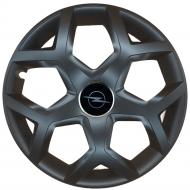 Колпак для колес SJS Opel NEW 435 R16" 4 шт. черный (110079)