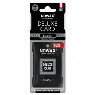 Ароматизатор подвесной Nowax Delux Card Silver NX07732 6 мл