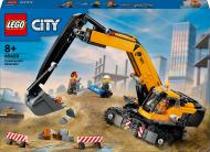 Конструктор LEGO City Желтый строительный экскаватор 60420