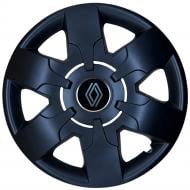 Колпак для колес SJS Renault NEW 413 R16" 4 шт. черный (111010)