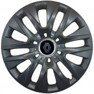 Колпак для колес SJS Renault NEW 429 R16" 4 шт. черный (110075)