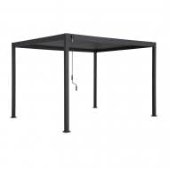 Беседка Home4You MIRADOR-88 3х3 м темно-серая