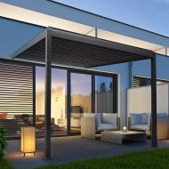 Беседка Home4You MIRADOR-111 3x4 м темно-серая