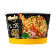 Лапша Glads с соусом Chicken teriyaki Wok Glads 95 г