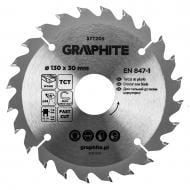 Пильный диск GRAPHITE 130x30x1,9 Z24 57T205