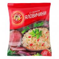Вермишель Daryna со вкусом говядины 50 г