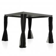 Шторы для беседки Home4You MIRADOR-111 3x3 м черные