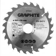 Пильный диск GRAPHITE 160x30x2 Z24 57T209