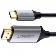 Адаптер UGREEN MM142 USB-C to HDMI Aluminum Shell 1,5 м black (50570)