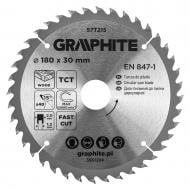 Пильный диск GRAPHITE 180x30x2 Z40 57T215