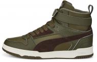 Черевики Puma RBD GAME WTR DEEP OLIVE-DARK CHOCOLATE-P 38760401 р.46 зелений