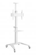 Мобильная подставка Gembird TVS-70T-02-W, (до 70 кг) поворотно-наклонные 37"-70" белый