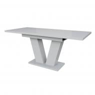 Стол обеденный KS Wood Рой 1400(1800)x800x750мм белый