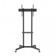 Мобильная подставка Gembird TVS-70T-01, (до 45 кг) наклонные 37"-70" черный
