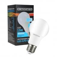 Лампа светодиодная Светкомплект 15 Вт A70 матовая E27 220 В 4500 К