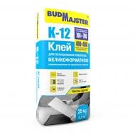 Клей для плитки BudMajster "K-12" для большеформатной плитки с низким водопоглощением 25 кг