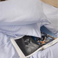 Наволочка жатка 14-0015 Elettra 45x45 см голубой MirSon