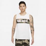 Футболка Nike M NK DF TANK LGD CAMO GFX DD6891-100 р.2XL белый