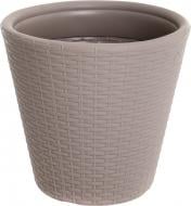 Горшок пластиковый Prosperplast Rato круглый 52 л мокко (71265-7529)