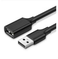 Кабель UGREEN USB Type-A Male to USB Type-A Female USB 2.0 Extension Cable 5 м black (10318)