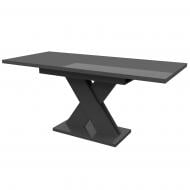 Стол обеденный KS Wood Ламар 1400(1800)x800x750мм серый