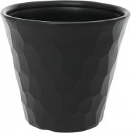 Горшок пластиковый Prosperplast Rocka круглый 12 л антрацит (71162-433)