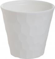 Горшок пластиковый Prosperplast Rocka круглый 12 л белый (71162-449)
