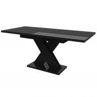 Стол обеденный KS Wood Ламар 1400(1800)x800x750мм черный