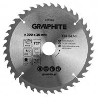 Пильный диск GRAPHITE 200x30x2 Z40 57T226